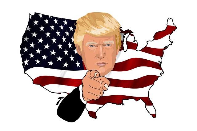 Trump a vlajka usa.jpg